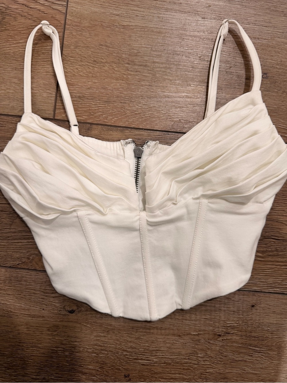 Princess Polly Ivory Strap Bustier Top 0188